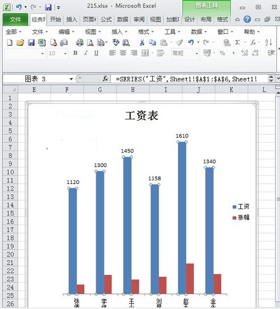 excel2010顯示坐標軸和網(wǎng)格線的操作教程截圖