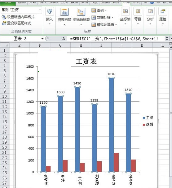 excel2010顯示坐標軸和網(wǎng)格線的操作教程截圖